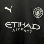 Mens Manchester City 2025/26 Away Long Sleeve Jersey 5