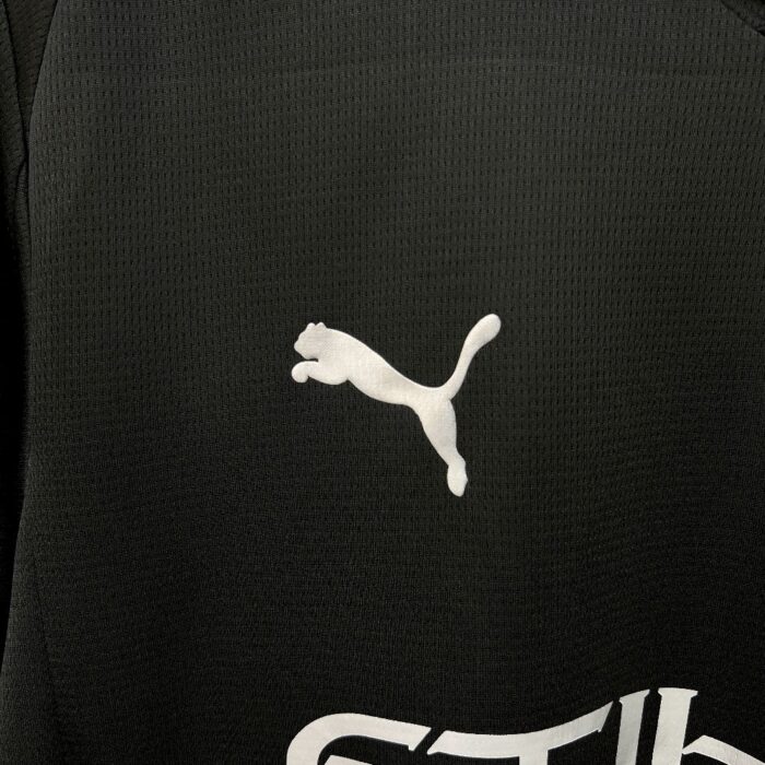 Mens Manchester City 2025/26 Away Long Sleeve Jersey 8