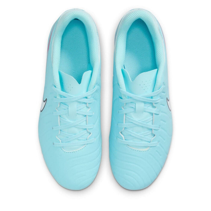 Nike Tiempo Legend 10 Junior Firm Ground Football Boots – Blue/White - Image 6