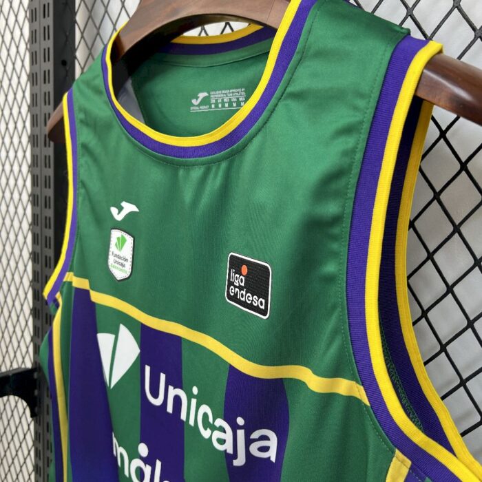Mens Malaga Baloncesto 2025/26 Home basketball Jersey 3