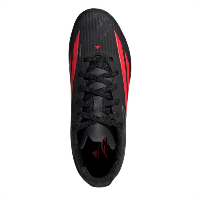 adidas F50 Junior Firm Ground Football Boots – Black/Red – view 5