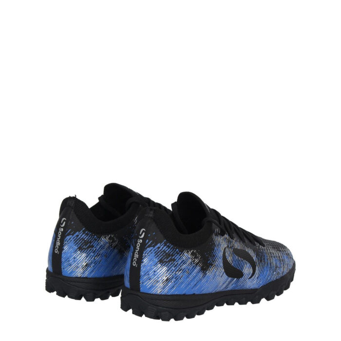 Sondico Blaze Junior Turf Football Boots – Black/Blue – view 5