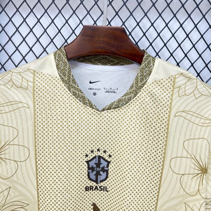 Mens Brazil 2025/26 Parrot Edition Jersey 4