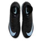 Nike Zoom Mercurial Superfly 10 Firm Ground Football Boots – Black/Blue – view 6