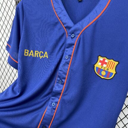 Mens Barcelona 2025/26 Baseball Jersey 1