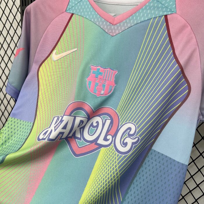 Mens Barcelona 2025/26 Karol G Jersey 2