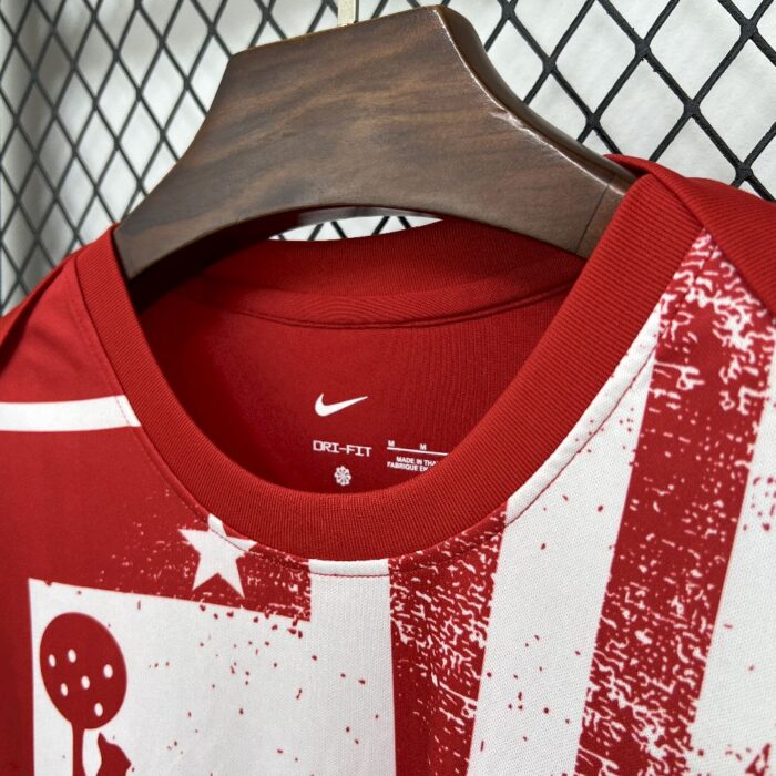 Mens Atletico Madrid 2025/26 Pre-Match Jersey 5