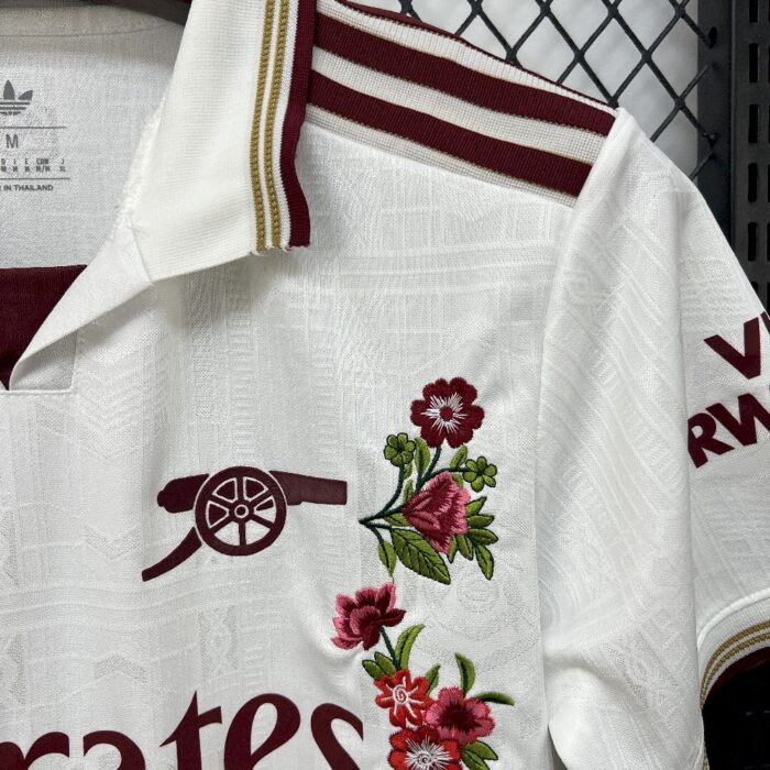 Mens Arsenal 2025/26 Third-Embroidered Jersey Player Version 8