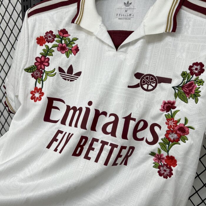 Mens Arsenal 2025/26 Third-Embroidered Jersey Player Version 1