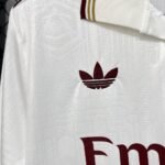 Mens Arsenal 2025/26 Third Long Sleeve Jersey 8