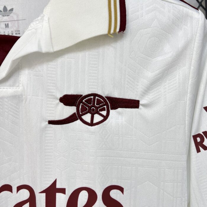Mens Arsenal 2025/26 Third Long Sleeve Jersey 7