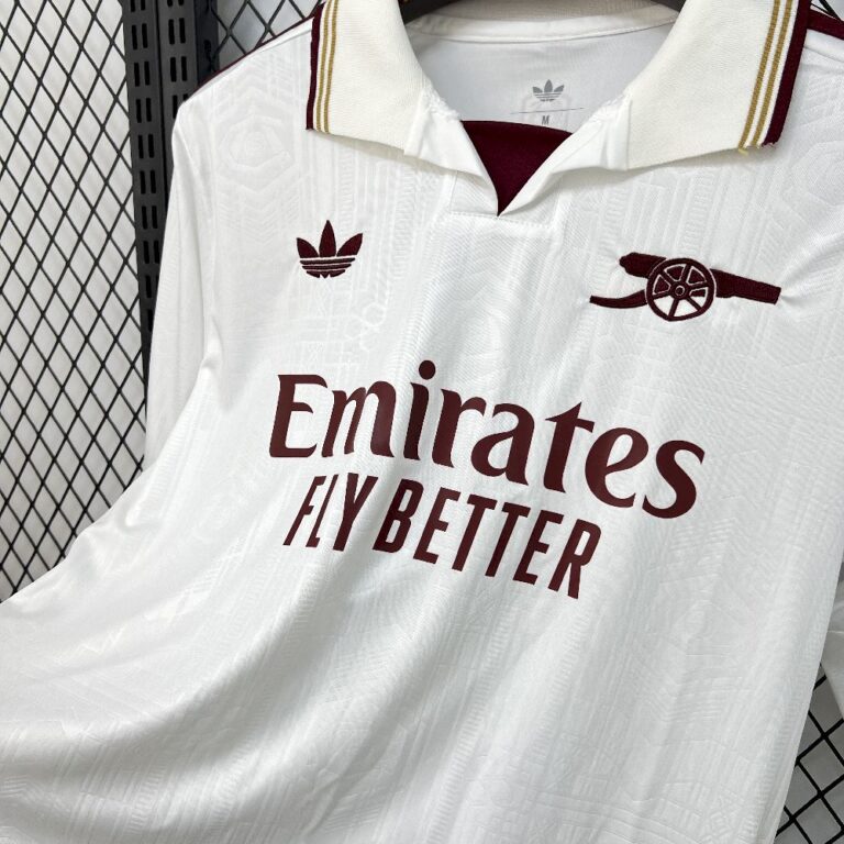 Mens Arsenal 2025/26 Third Long Sleeve Jersey 1