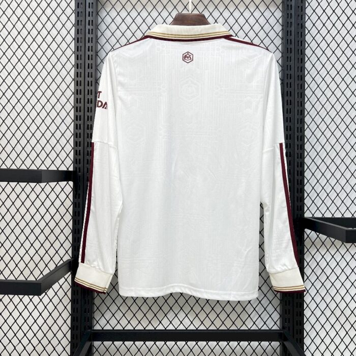 Mens Arsenal 2025/26 Third Long Sleeve Jersey 12
