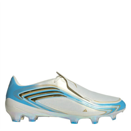 adidas F50 Firm Ground Football Boots – Cream/Blu/Gold