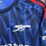 Mens Arsenal 2025/26 Away Long Sleeve Jersey 8