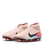 Nike Zoom Mercurial Superfly 10 Junior Firm Ground Football Boots – Pink/Blue - Image 4