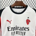 Mens AC Milan 2025/26 Away Long Sleeve Jersey 4