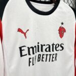 Mens AC Milan 2025/26 Away Long Sleeve Jersey 1