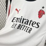 Mens AC Milan 2025/26 Away Long Sleeve Jersey 3