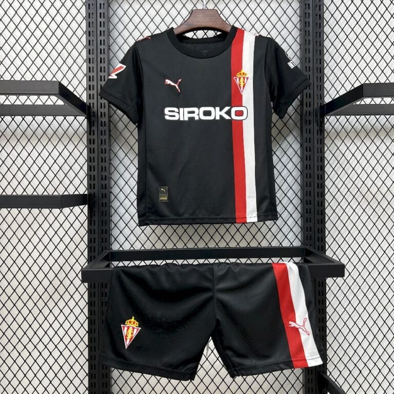 Kids Sporting de Gijón 2025/26 Away Kit
