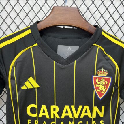 Kids Real Zaragoza 2025/26 Away Kit 1