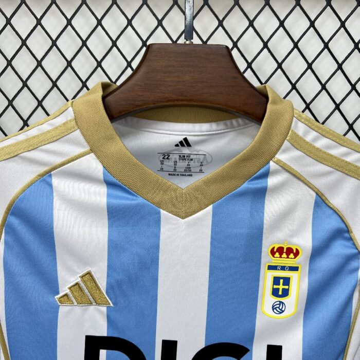 Kids Real Oviedo 2025/26 Third Kit 3