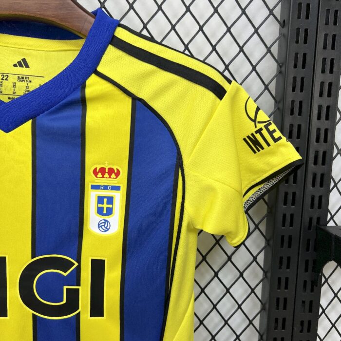 Kids Real Oviedo 2025/26 Away Kit 7