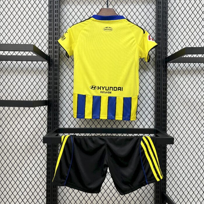 Kids Real Oviedo 2025/26 Away Kit 11
