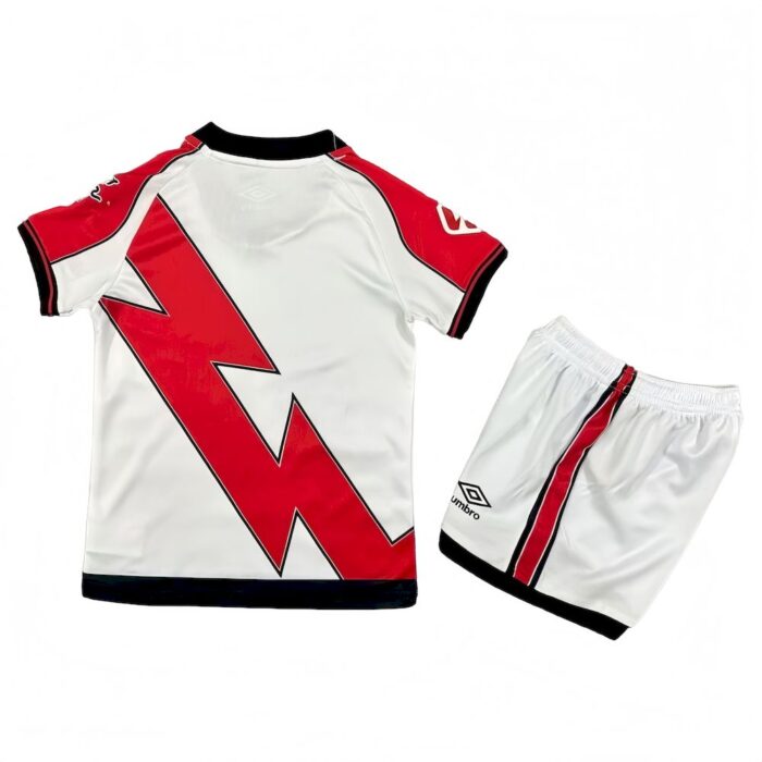 Kids Rayo Vallecano 2025/26 Home Kit 1