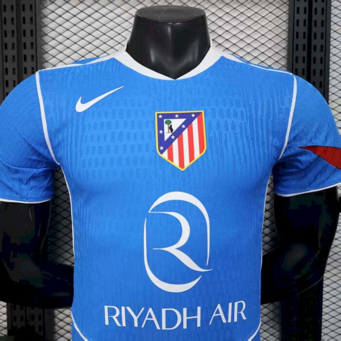 Mens Atletico Madrid 2025/26 Third Jersey Player Version 9