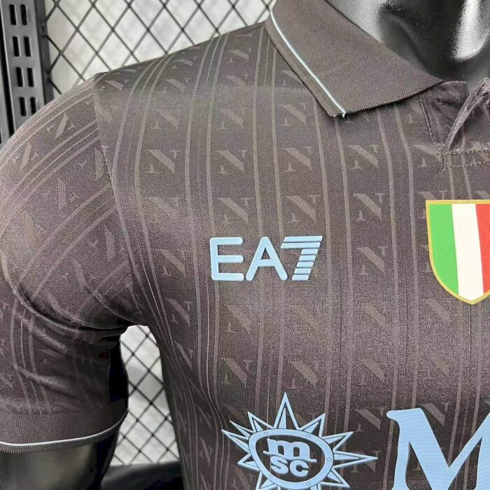 Mens Napoli 2025/26 Third Jersey Player Version 5