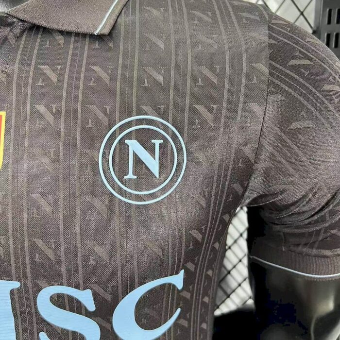 Mens Napoli 2025/26 Third Jersey Player Version 4