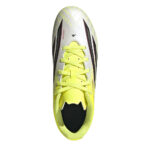 adidas F50 Messi Junior Firm Ground Football Boots – Solar Yellow – view 5