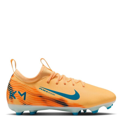 Nike Zoom Mercurial Vapor 16 Junior Firm Ground Football Boots – Orange/Melon