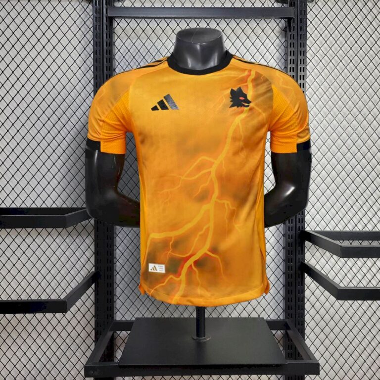Mens AS Roma 2025/26 Away Jersey Player Version