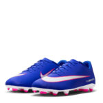 Nike Mercurial Vapor 16 Firm Ground Football Boots – Blue/Wht/Pink – view 4