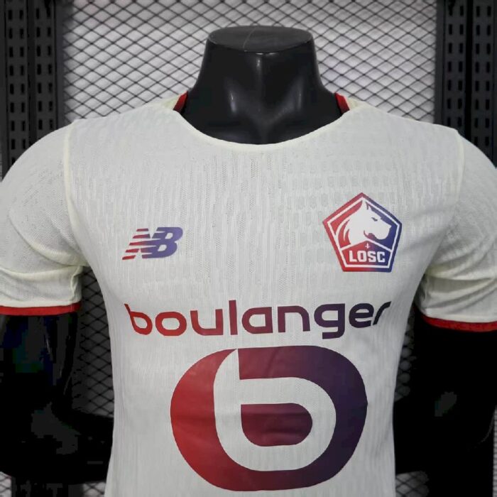 Mens Lille OSC 2025/26 Away Jersey Player Version 10