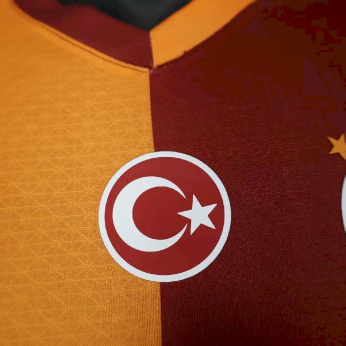 Mens Galatasarays 2025/26 Home Jersey Player Version 4