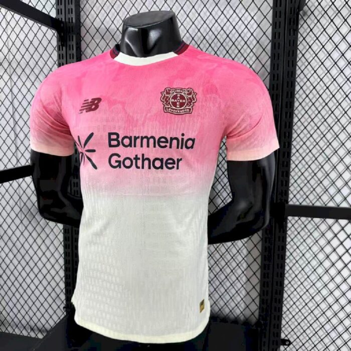 Mens Bayer 04 Leverkusen 2025/26 Away Jersey Player Version 9