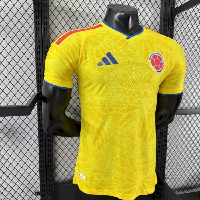 Mens Colombia 2025/26 Home Jersey Player Version 9
