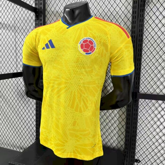 Mens Colombia 2025/26 Home Jersey Player Version 6