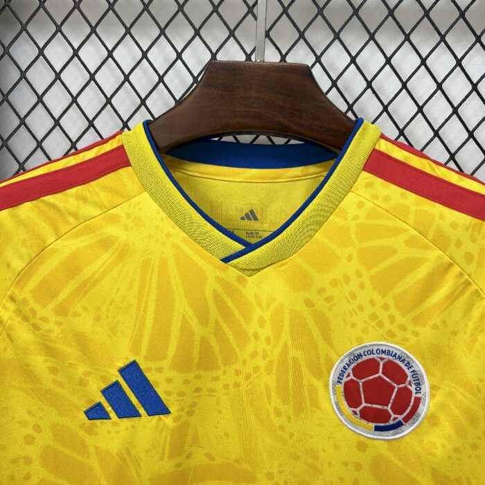 Mens Colombia 2025/26 Home Jersey 4