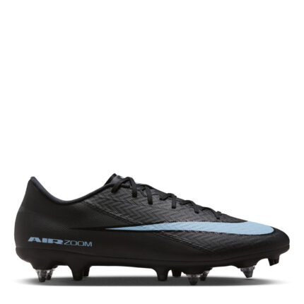 Nike Zoom Mercurial Vapor 16 Soft Ground Football Boots – Black/Blue