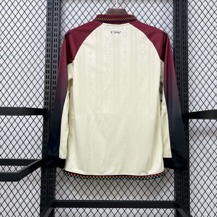 Mens Venezia FC 2025/26 Away Long Sleeve Jersey 8
