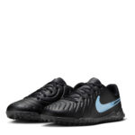 Nike Tiempo Legend 10 Junior Turf Football Boots – Black/Black – view 2