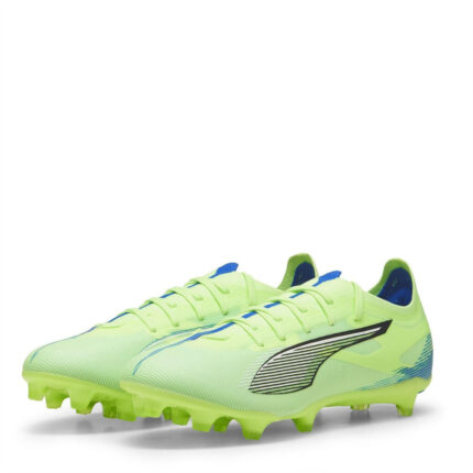 Puma Ultra 5 Firm Ground Football Boots – Green/Wht/Blue