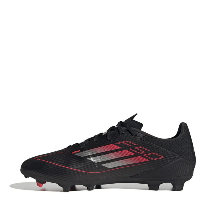adidas Firm Ground Football Boots – Core Black/Iron – view 2