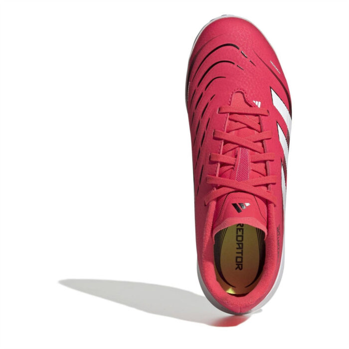 adidas Predator Junior Turf Football Boots – Red/White – view 5