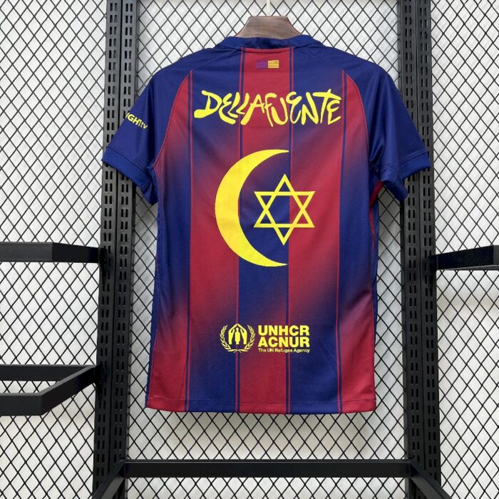 Mens Barcelona x Dellafuente 2025/26 Home Jersey 9