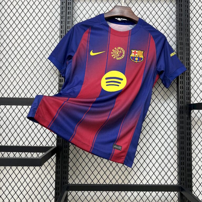 Mens Barcelona x Dellafuente 2025/26 Home Jersey